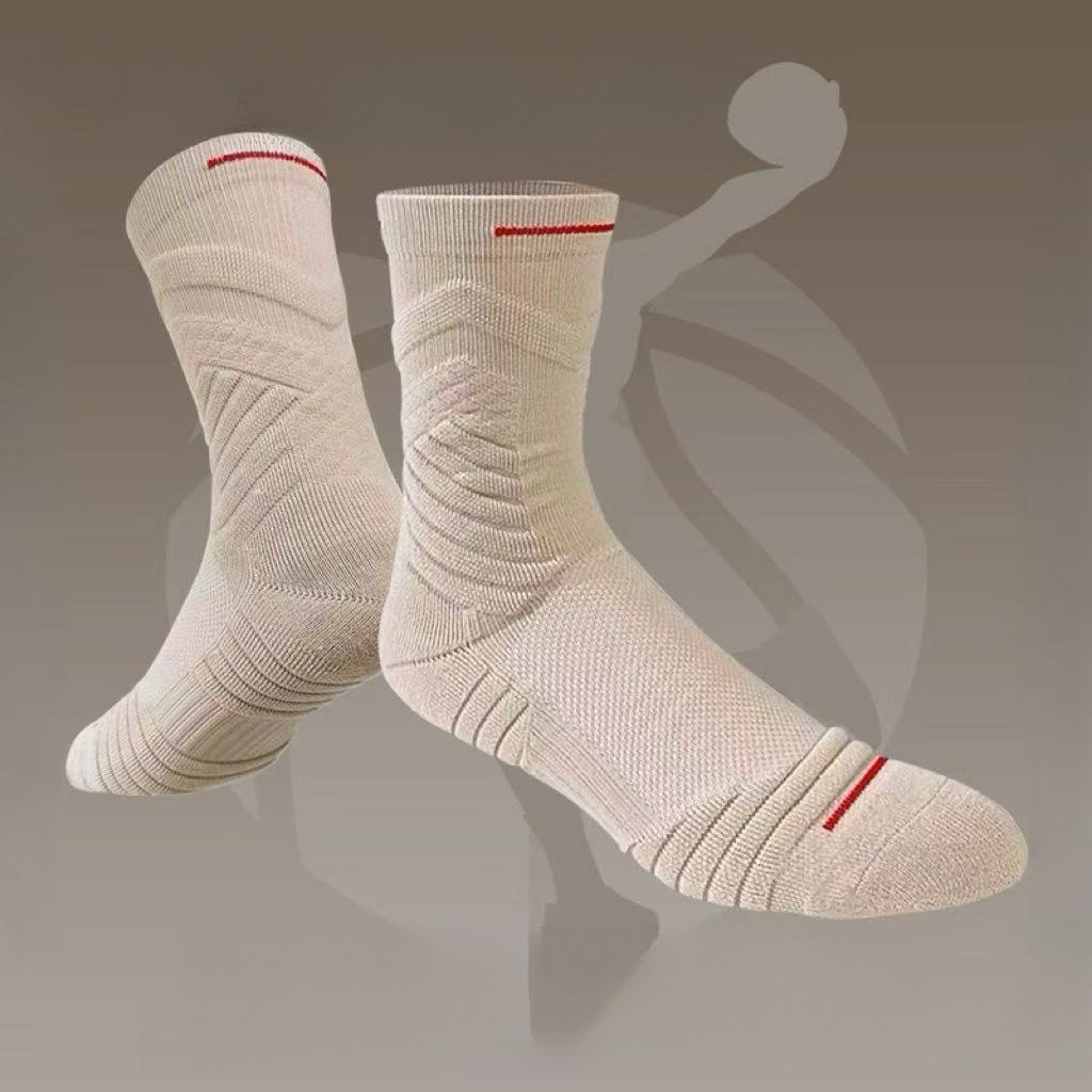 Athletic Sock Cushion - 1 par de meias masculinas para