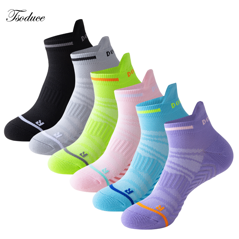 Athletic Sock Cushion - Meias de tornozelo atléticas acolchoadas calcanhar