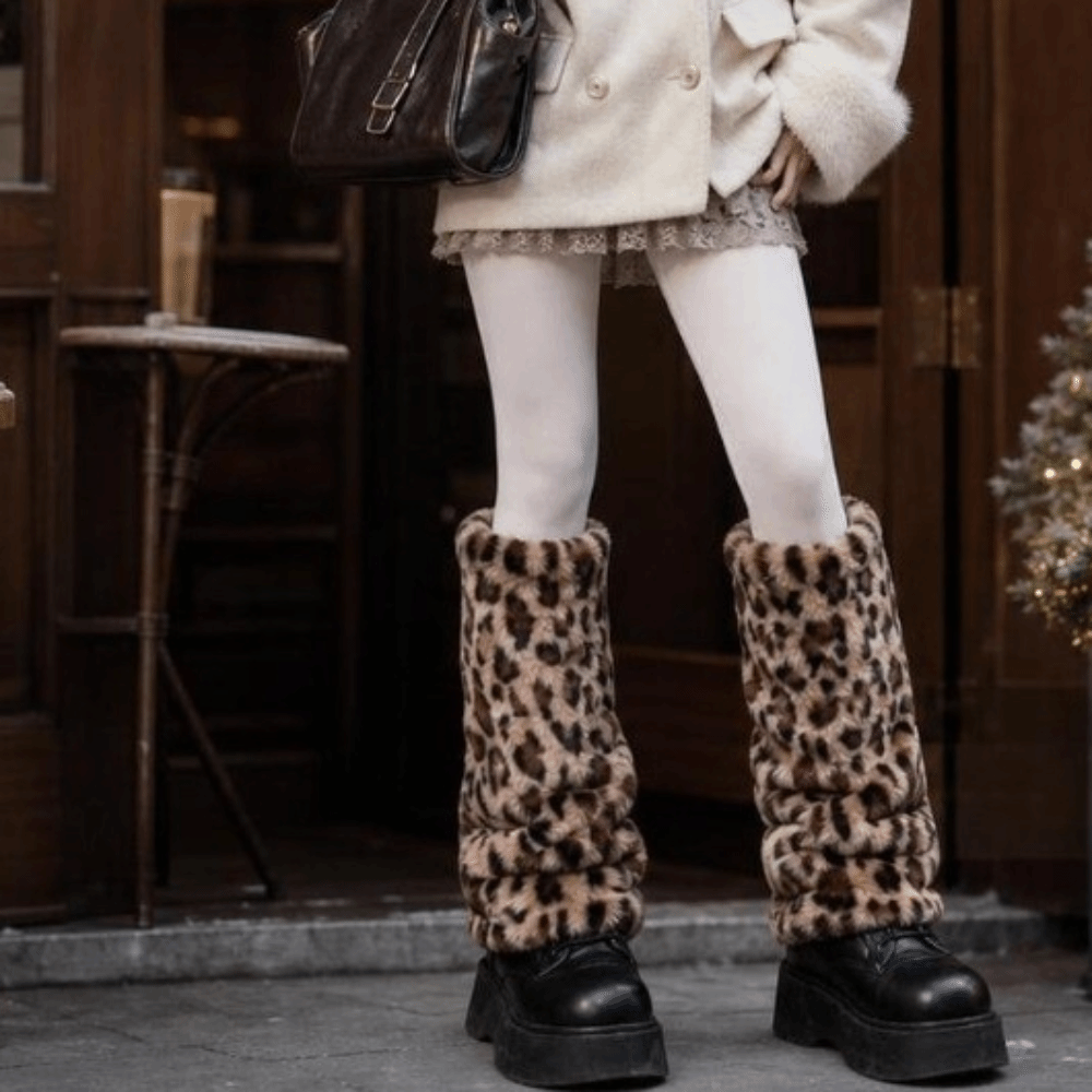 Meias de Inverno de Pelo Sinté - Boot Sock Slouchy avaliação e preço