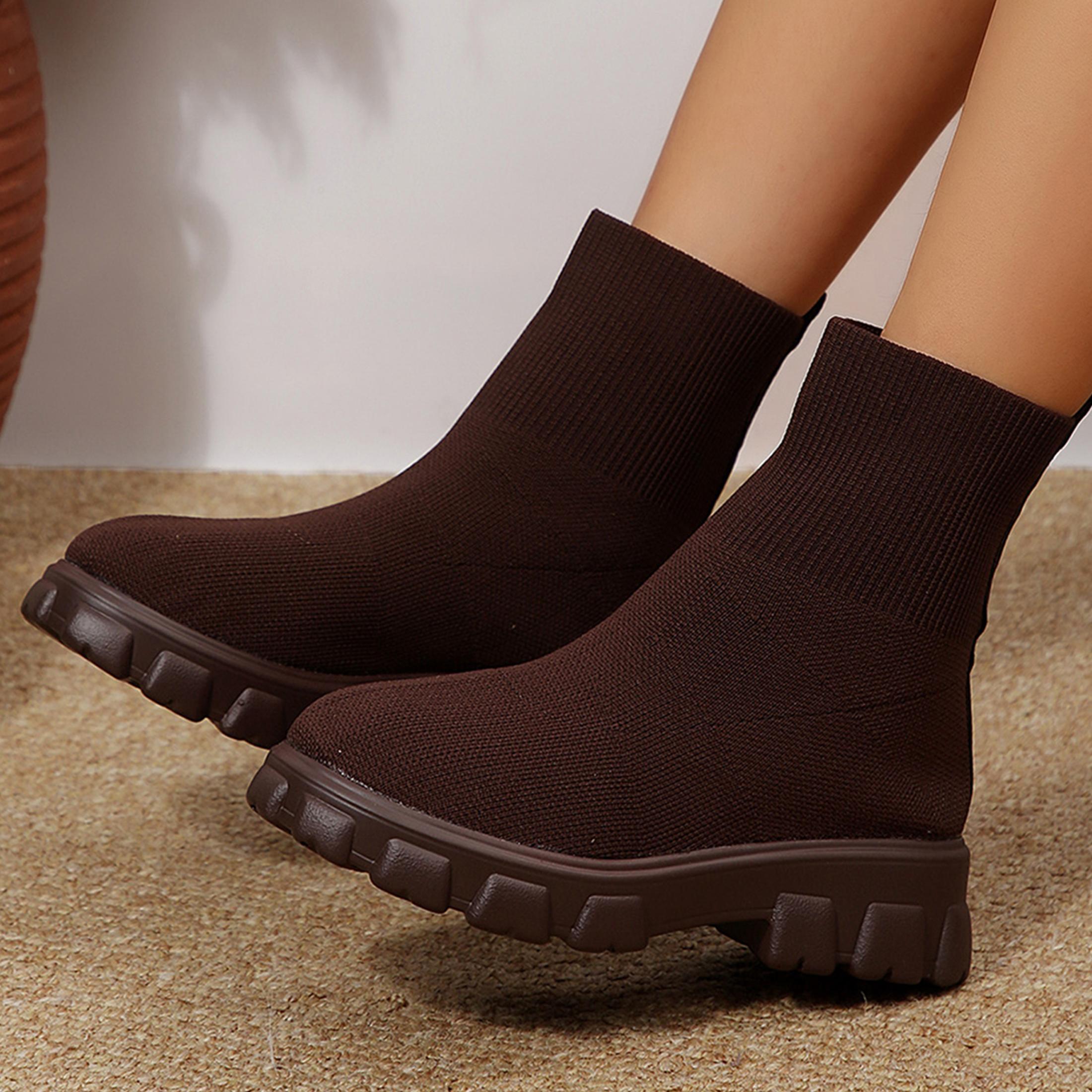 Botas de tornozelo femininas c - No Show Sock Women avaliação e preço