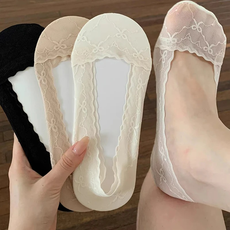 Meias Invisíveis Femininas com - Invisibility Sock Loafer avaliação e preço