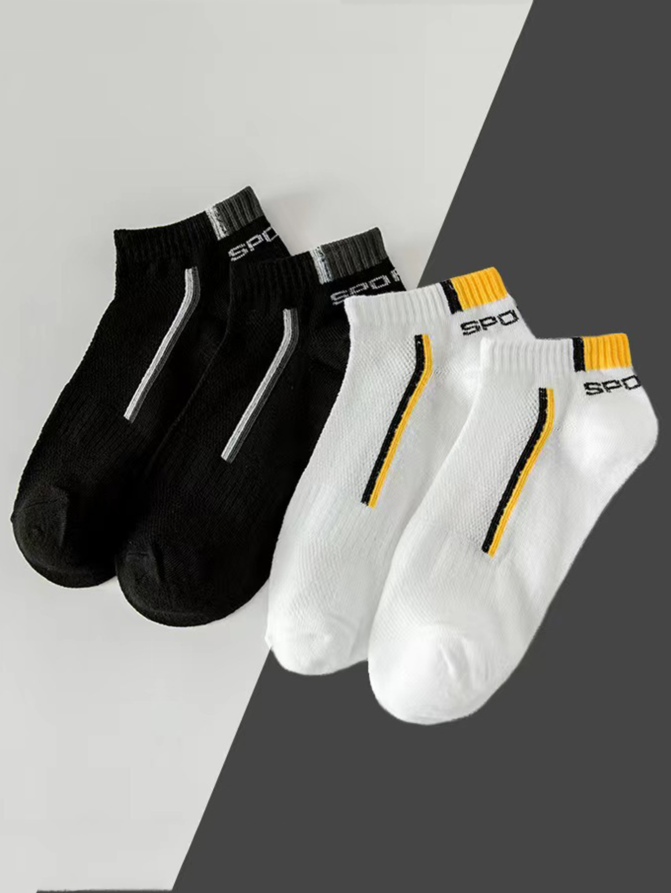 5/40 Pares de Meias Soquete Ma - Ankle Sock Low Cut avaliação e preço
