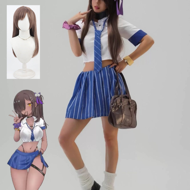 Fantasia de Cosplay Naga, Unif - Knee High Sock Women avaliação e preço