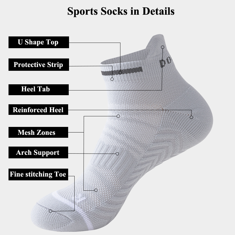 Meias de tornozelo atléticas a - Athletic Sock Cushion avaliação e preço