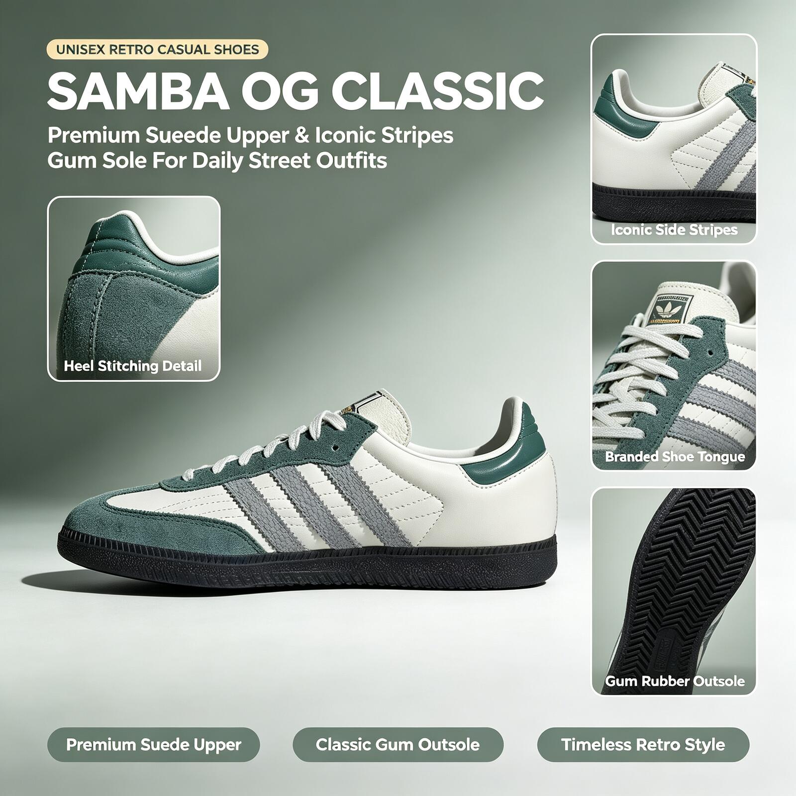 Tênis Adidas Samba JP9222 Ofic - Adidas Shoes Samba avaliação e preço