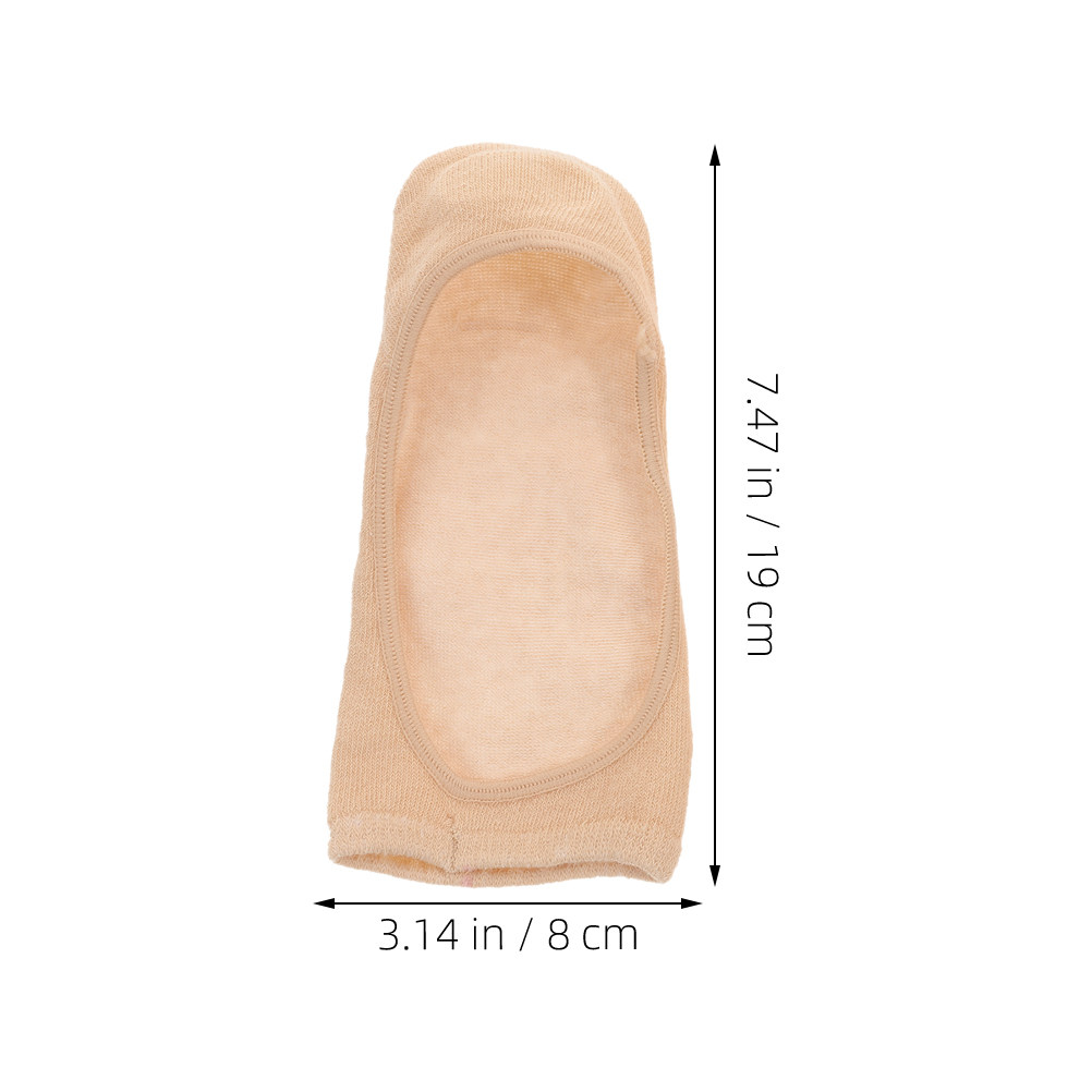 5 pares de meias invisíveis pa - Toe Sock Split avaliação e preço