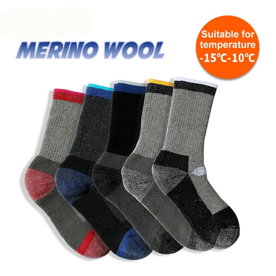 1 Par de Meias Térmicas de Lã  - Wool Hiking Sock avaliação e preço