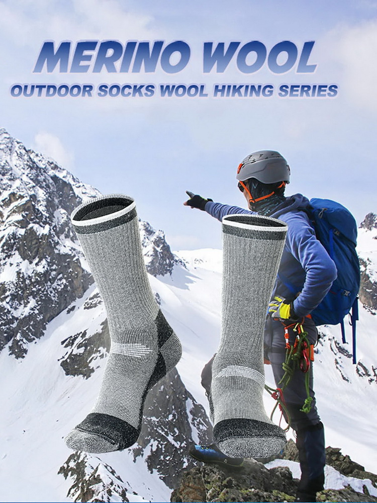 1 Par de Meias Térmicas de Lã  - Wool Hiking Sock avaliação e preço