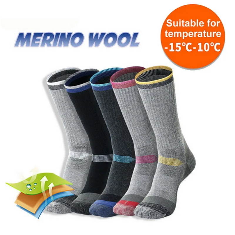 1 Par de Meias Térmicas de Lã  - Wool Hiking Sock avaliação e preço